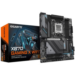 Gigabyte X870 GAMING X WIFI7 AMD AM5 Socket Motherboard  ATX  4x DDR5 Slots  3x M.2 Sockets  3x USB-C Port  Fitted I/O Shield  2