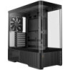 Antec Constellation C6 Air Mid Tower Gaming Case  1 x USB Type-C / 2 x USB 3.0  Curved Tempered Glass Front and Side Window Pane