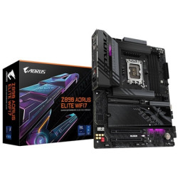 Gigabyte Z890 AORUS ELITE WIFI7 Intel 1851 Socket Motherboard  ATX  4x DDR5 Slots  4x M.2 Sockets  2x USB-C Port  Fitted I/O Shi