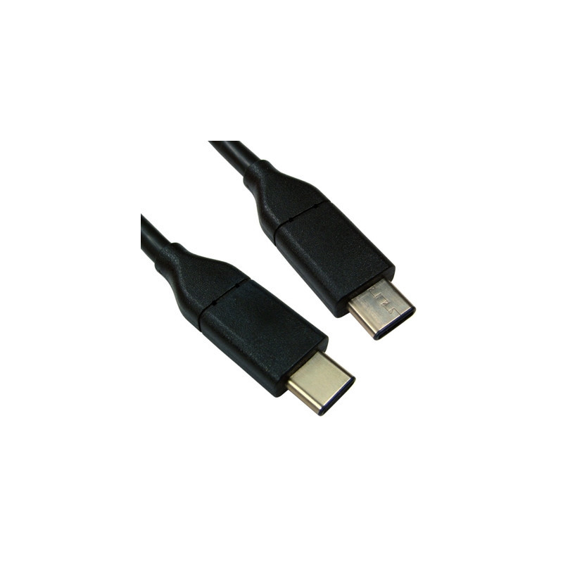 USB 3.1 Type C (M) to Type C (M) Cable 1.5m Black OEM Data Cable