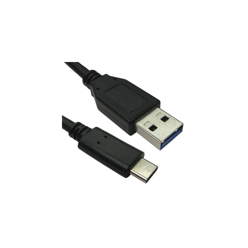 USB 3.1 Type C (M) to Type C (M) Cable 0.5m Black OEM Data Cable