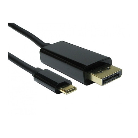 USB-C to DisplyPort 4K 60HZ 2 Meter Black Data Cable