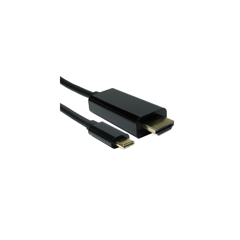 USB-C TO HDMI 4K 60HZ 2 Meter Black Data Cable