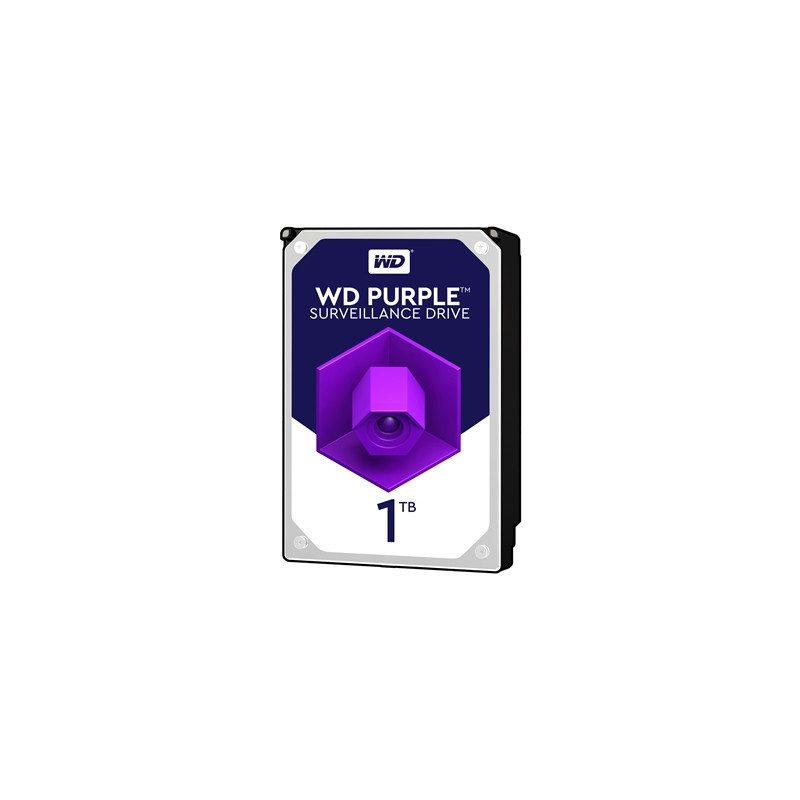 WD Purple WD10PURZ 1TB 3.5“ 5400RPM 64MB Cache SATA III Surveillance Internal Hard Drive