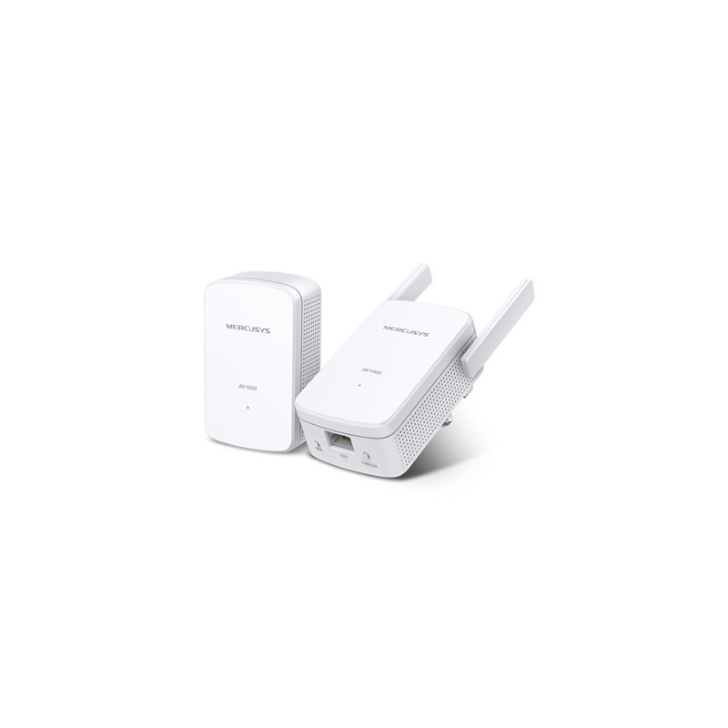Mercusys MP510 KIT AV1000 Wireless N300 Gigabit Powerline Starter Kit (UK Plug)