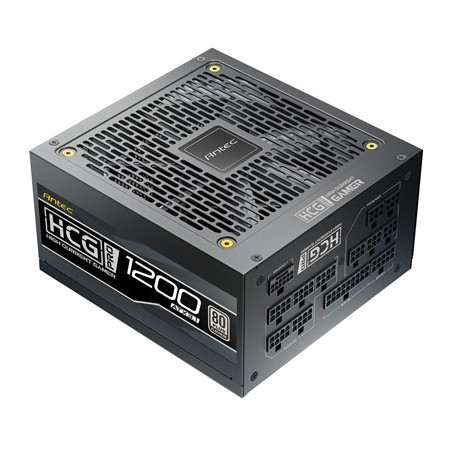 Antec HCG1200 PRO Platinum ATX 3.1 Power Supply - 1200W  Fully Modular  80 PLUS Platinum Certified  Silent Fan  High-Performance