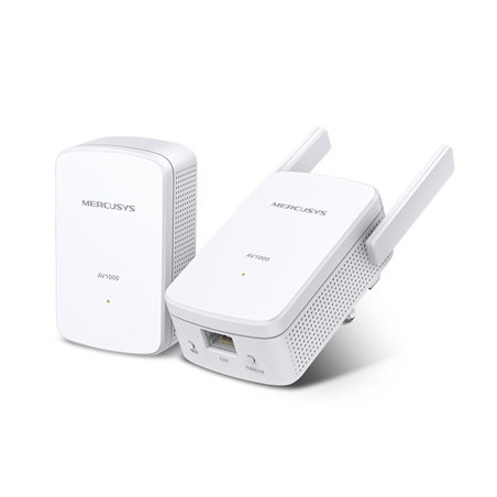 Mercusys MP510 KIT AV1000 Wireless N300 Gigabit Powerline Starter Kit (UK Plug)