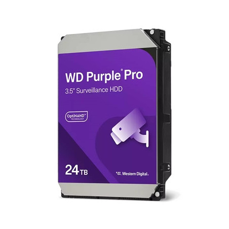 WD WD240PURP Purple Pro 24TB SATA Smart VideoHard Drive  7200RPM  Transfer Rate up to 272MB/s  512MB Cache