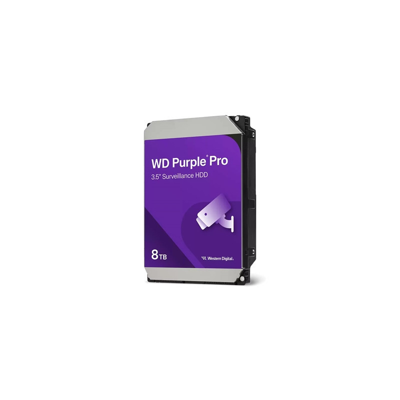 WD WD8002PURP Purple Pro 8TB SATA Surveillance Hard Drive  7200RPM  6Gb/s  256MB Cache