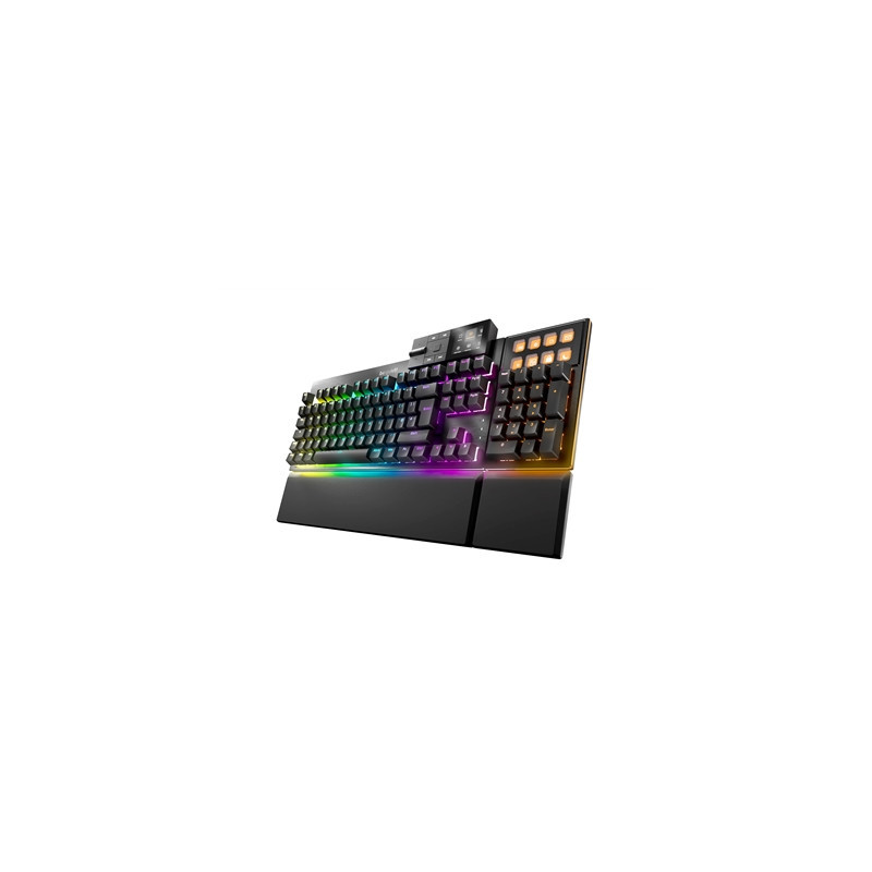 Be Quiet! Dark Mount Silent Linear Modular ARGB Gaming Keyboard with 8 Customisable Display Keys  Silent Linear Orange Switches 