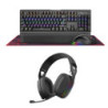 Marvo Scorpion CM420-UK RGB Mechanical Keyboard  Mouse and Mouse Pad with HG9086W Bluetooth and Wired Tri-Mode Connection RGB St