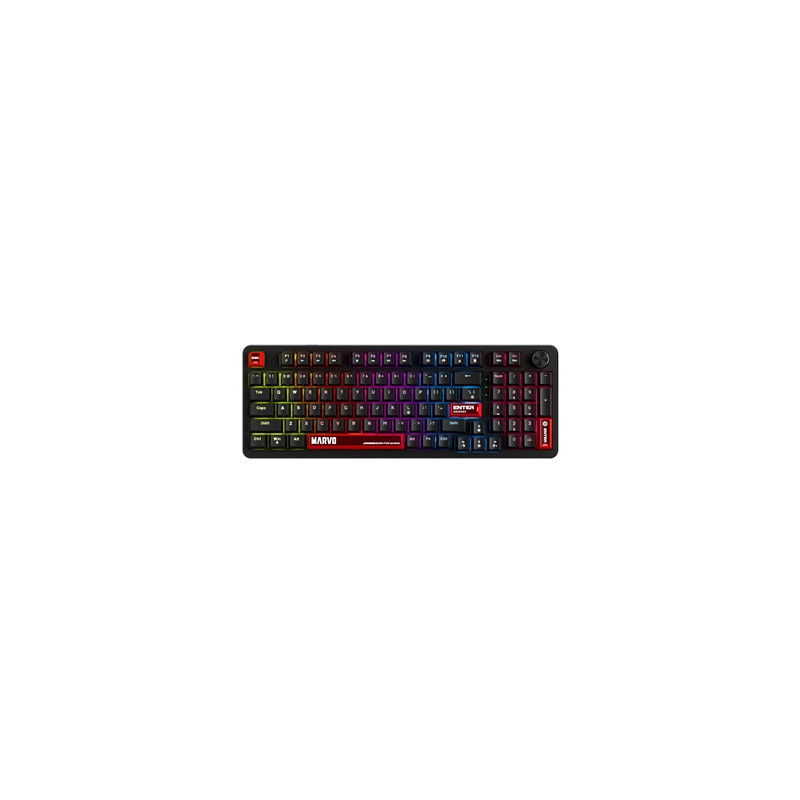 Marvo Scorpion KG937 Arma 98 Wired Hot Swappable Mechanical Backlit UK Layout Gaming Keyboard