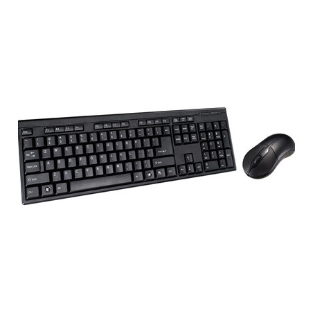 Target KBMS-001 Wired USB Keyboard & Mouse Combo  Spill-Resistant Full-Size Keyboard with Multimedia Keys + 800 DPI Optical Mous
