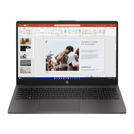 HP 255 G10 AK9U8AT ABU Laptop  15.6 Inch Full HD 1080p Screen  AMD Ryzen 5 7530U  8GB RAM  256GB SSD  Windows 11 Home