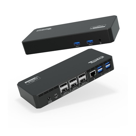 Plugable UD-6950PDZ USB-C Triple Monitor 4K 60W USB-C PD Docking Station