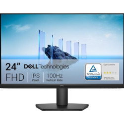 Dell 24 Monitor DELL-SE2425HM  Full HD (1920x1080)  100Hz  IPS  5ms  VESA (100x100mm)  HDMI  VGA  3 Year Warranty  Black