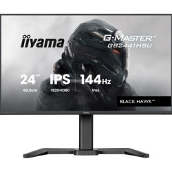 iiyama G-Master Black Hawk gaming monitor GB2441HSU-B1 24-Inch Black  IPS  Height Adjustable  Ultra Slim Bezel  Full HD  144Hz  