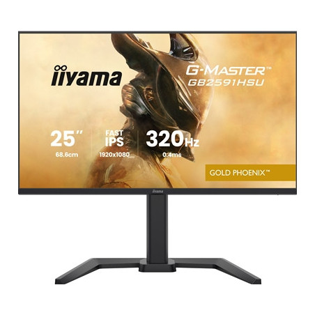 iiyama G-Master GB2591HSU-B1 24.5-Inch Fast IPS LCD  1920x1080  up to 320Hz  350 cd/m2 Brightness  0.4ms MPRT   2 x HDMI 2.1 + 1