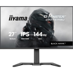 iiyama G-Master Black Hawk gaming monitor GB2741HSU-B1 27“ Black  Height Adjustable  IPS  Ultra Slim Bezel  Full HD  144Hz  1ms 