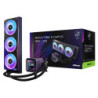 ASRock Phantom Gaming 360 LCD AIO Liquid CPU Cooler  360mm Radiator  Triple 120mm PWM ARGB Fans  LCD Display  Intel LGA1700/1851