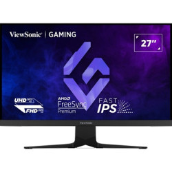 Viewsonic XG275D1-4K  27 Inch Dual Mode 4K IPS Gaming Monitor  0.5ms  160Hz  HDMI  DisplayPort  Freesync  Height Adjustable  Swi
