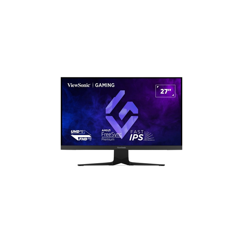 Viewsonic XG275D1-4K  27 Inch Dual Mode 4K IPS Gaming Monitor  0.5ms  160Hz  HDMI  DisplayPort  Freesync  Height Adjustable  Swi