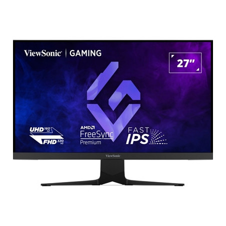 Viewsonic XG275D1-4K  27 Inch Dual Mode 4K IPS Gaming Monitor  0.5ms  160Hz  HDMI  DisplayPort  Freesync  Height Adjustable  Swi