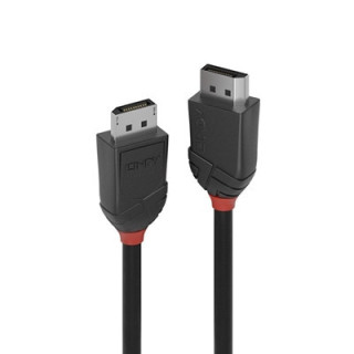 Lindy 36493 3m DisplayPort (M) 1.2 Black Line 4096x2160@60Hz Cable - Black