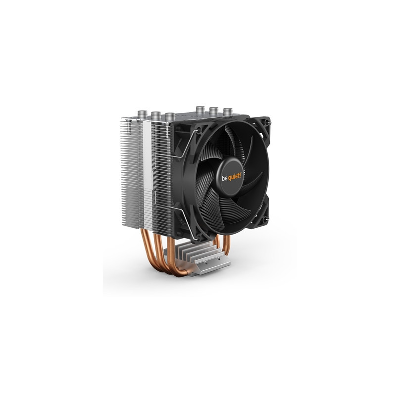 be quiet! Pure Rock Slim 2 Fan CPU Cooler  Universal Socket  Pure Wings 2 92mm PWM Black Cooling Fan  2000RPM  3 Heat Pipes  130