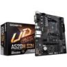 Gigabyte A520M S2H Ultra Durable AMD AM4 Socket Motherboard  Micro-ATX  2x DDR4 Slots  1x M.2 Socket  GbE LAN  1x D-Sub / 1x DVI