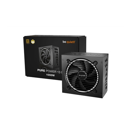 be quiet! Pure Power 13 M 1000W is ATX 3.1 compliant and PCIe 5.1 compatible  10-year manufacturer's warranty.