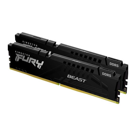 Kingston FURY Beast KF556C40BBK2-64 64GB (2x 32GB) DIMM System Memory  5600MHz  DDR5  CL40  Black  Intel XMP