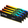 Kingston FURY Beast KF556C40BBAK4-128 128GB (4x 32GB) DIMM System Memory  5600MHz  DDR5  CL40  Black  RGB  Intel XMP