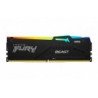 Kingston FURY Beast KF560C36BBEA-8 8GB (1x 8GB) DIMM System Memory  6000MHz  DDR5  CL36  Black  RGB  Intel XMP  AMD EXPO