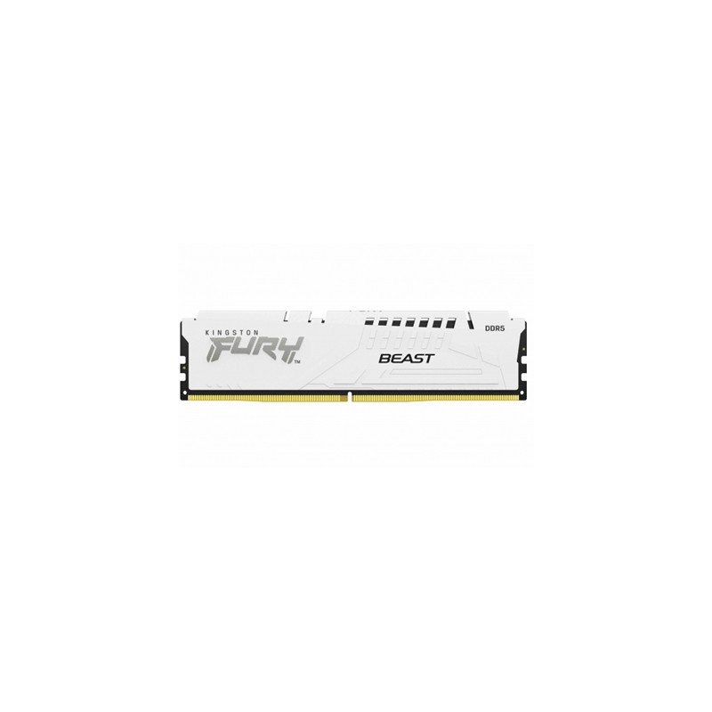 Kingston FURY Beast KF560C36BWE2-16 16GB (1x 16GB) DIMM System Memory  6000MHz  DDR5  CL36  White  Intel XMP  AMD EXPO