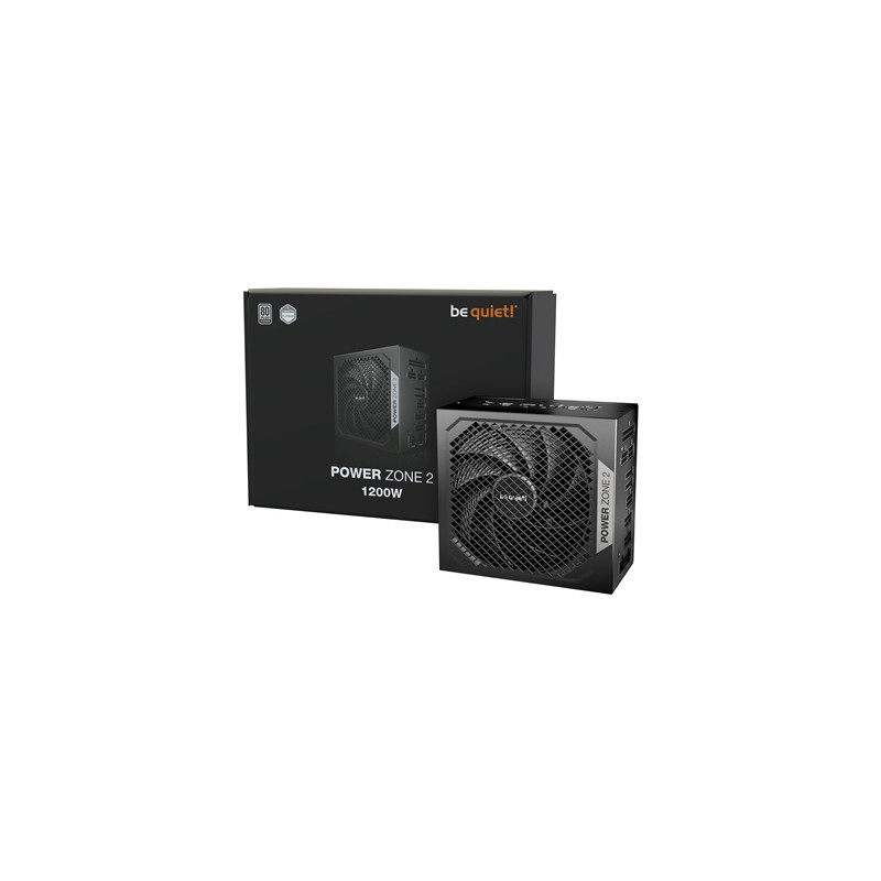 be quiet! Power Zone 2  1200W  Semi-passive zero-RPM cooling  2 x 90' angled 12V-2x6 connectors and PCIe 5.1/ATX 3.1 compatibili