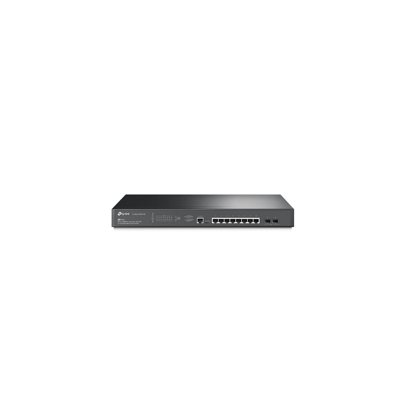 TP-Link JetStream TL-SG3210XHP-M2 8-Port 2.5GBASE-T and 2-Port 10GE SFP+ L2+ Managed Switch with 8-Port PoE+ (240W)