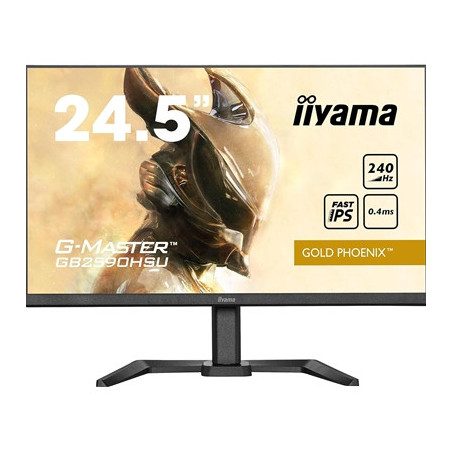 iiyama G-Master Gold Phoenix Gaming Monitor GB2590HSU-B5 24.5 Inch  Black  Ultra Slim Bezel  Full HD  240Hz  0.4ms  FreeSync  HD
