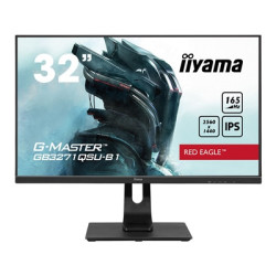 iiyama G-Master GB3271QSU-B1 32 Inch Red Eagle Gaming Monitor  IPS  2560x1440  1ms  165hz  FreeSync  HDMI  Display Port  USB Hub