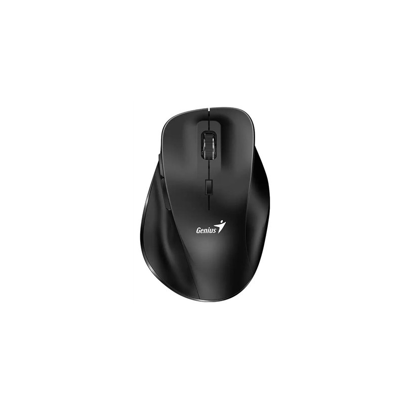 GENIUS Ergo 8230S Easy Ergonomic Wireless Silent Mouse  2.4 GHz wireless  6 buttons  Quiet click  less noise  DPI button: 800 / 