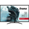 iiyama G-Master G4380UHSU-B1 Red Eagle 43 Inch 4K Gaming Monitor  Black  VA panel  144hz  0.4ms  FreeSync  HDMI  DisplayPort  US