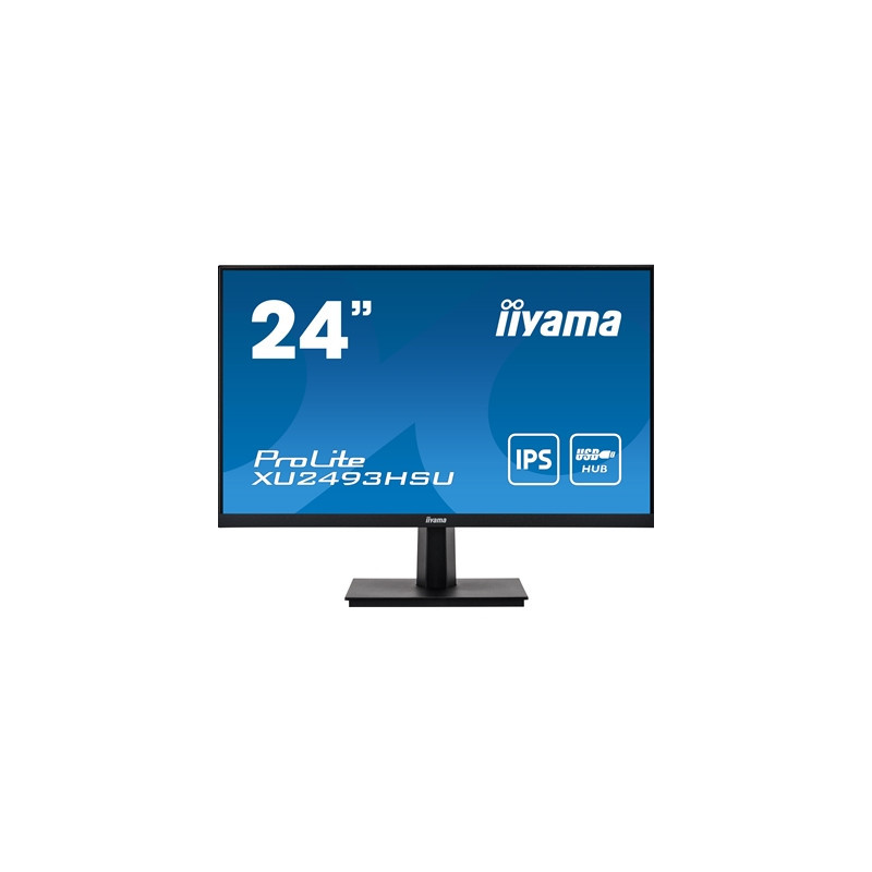 iiyama ProLite X2493HSU-B1 computer monitor 60.5 cm (23.8“) 1920 x 1080 pixels Full HD LED Black