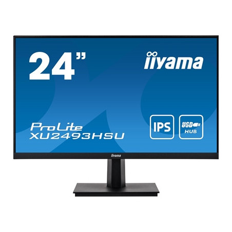 iiyama ProLite X2493HSU-B1 computer monitor 60.5 cm (23.8“) 1920 x 1080 pixels Full HD LED Black