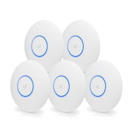 Ubiquiti UAP-AC-PRO-5 UniFi AP AC PRO Wireless AC1750 Dual Band PoE Access Point (5 Pack)