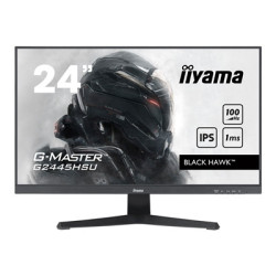 iiyama G-MASTER GB2445HSU-B1 24 inch IPS Monitor  Full HD  1ms  HDMI  DisplayPort  USB Hubx2  Freesync  100Hz  Speakers  Black  