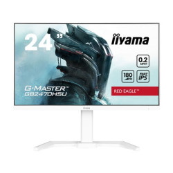 iiyama G-MASTER GB2470HSU-W6 Red Eagle 23.8 inch IPS Monitor  Full HD  0.2ms  HDMI  DisplayPort  USB Hub  Freesync  180Hz  Speak