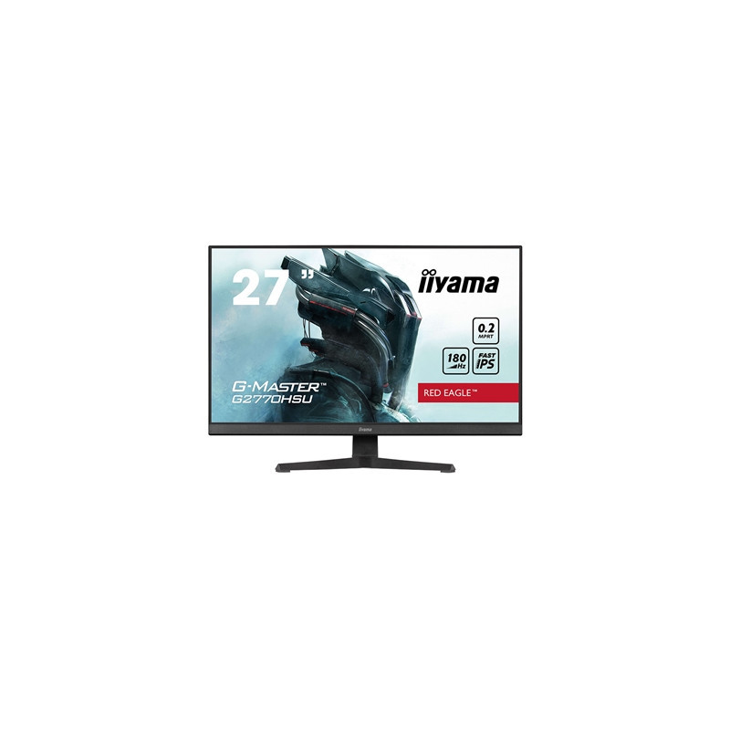 iiyama G-Master GB2770HSU-B6 Red Eagle 27 Inch Monitor Gaming Monitor  Black  Ultra Slim Bezel  Fast IPS IGZO  180Hz  0.2ms  Fre