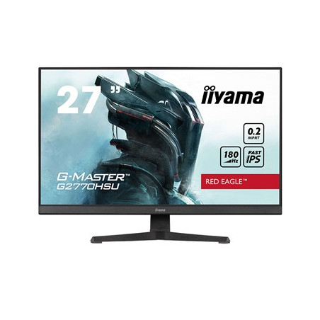 iiyama G-Master GB2770HSU-B6 Red Eagle 27 Inch Monitor Gaming Monitor  Black  Ultra Slim Bezel  Fast IPS IGZO  180Hz  0.2ms  Fre