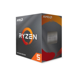 AMD Ryzen 5 4500 6 Core AM4 Processor  12 Threads  3.6GHz up to 4.1GHz Boost  11MB Cache  65W  with Wraith Stealth Cooler  No Gr