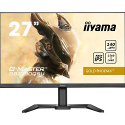 iiyama G-MASTER Gold Phoenix GB2790QSU-B5 27 inch IPS Gaming Monitor  QHD  1ms  HDMI  DisplayPort  USB Hub  Freesync  240Hz  Spe